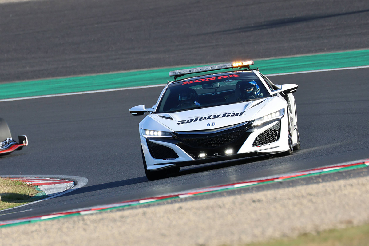 Honda NSX ※ Exhibited and Ride Experience at Welcome Square