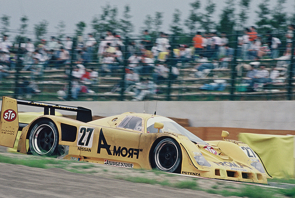 From A switched their car from Porsche to Nissan R90CK. However, they finished second for the second consecutive year.