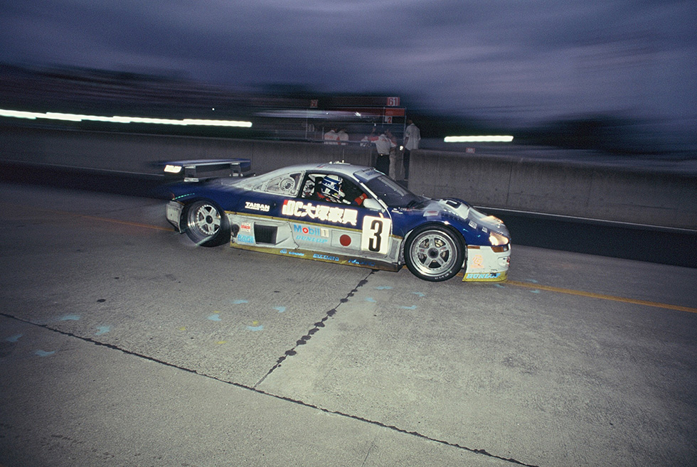 Third was the independently developed GT machine, the MC8R, which competed in the Suzuka 1000km following Le Mans and finished 26th overall.