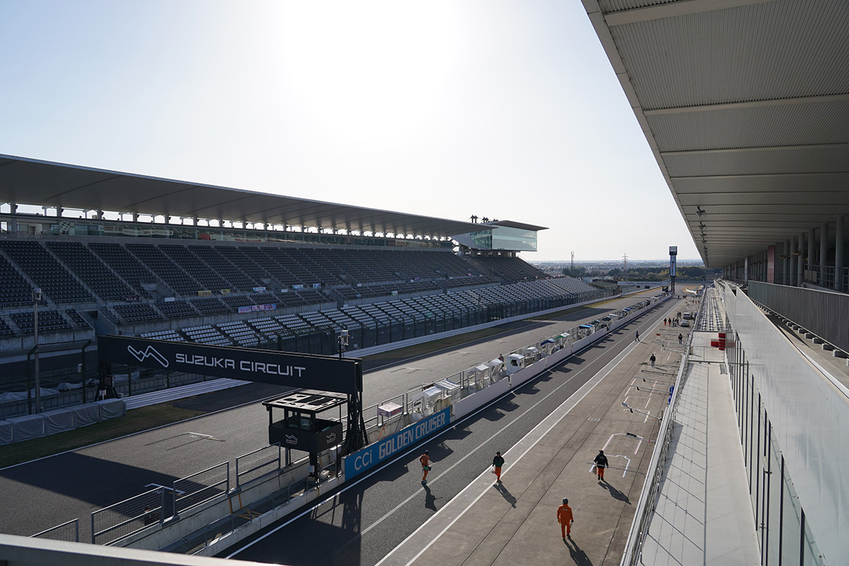 View from the final corner