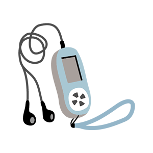 Radio with Earphones