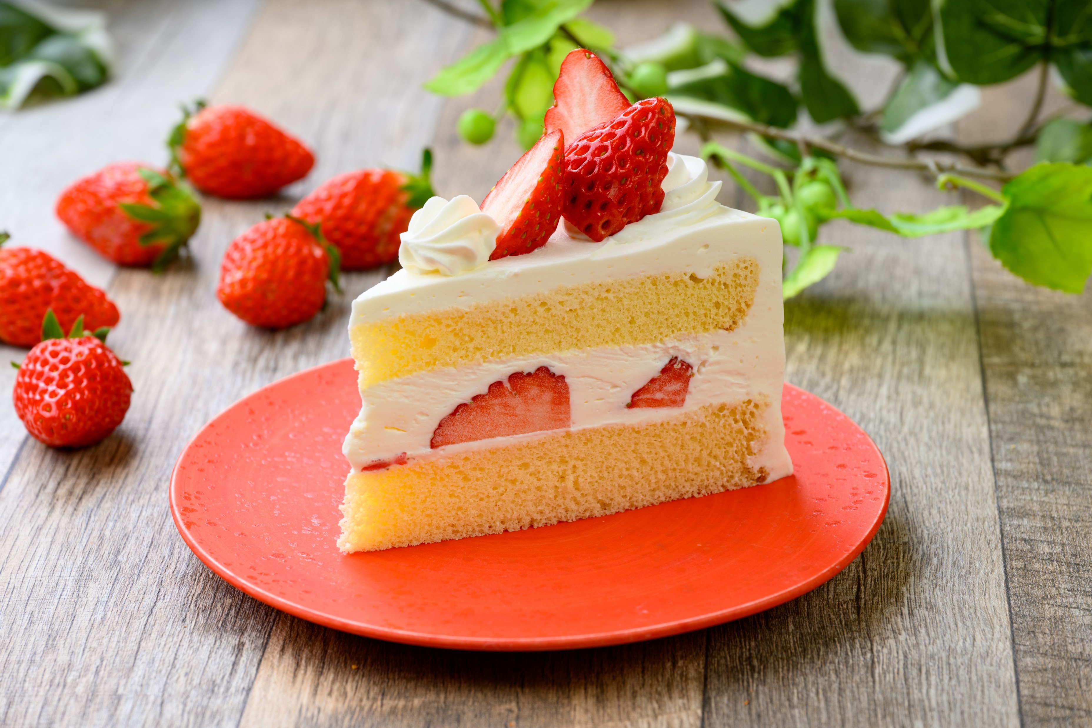 Seasonal Shortcake 600yen *The type of fruit may change depending on the season