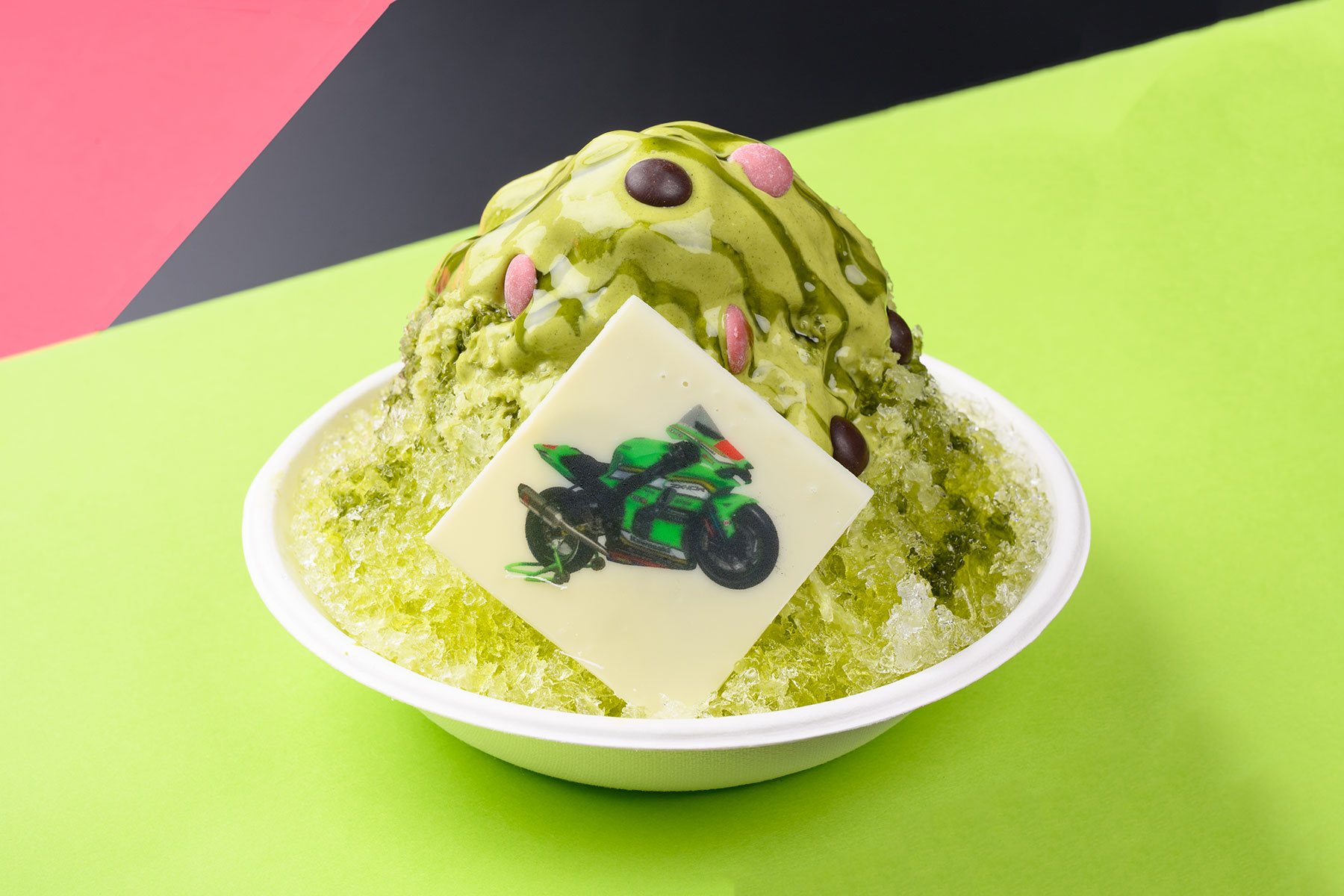 Kawasaki Shaved Ice ~Matcha Espuma~ 1,100yen