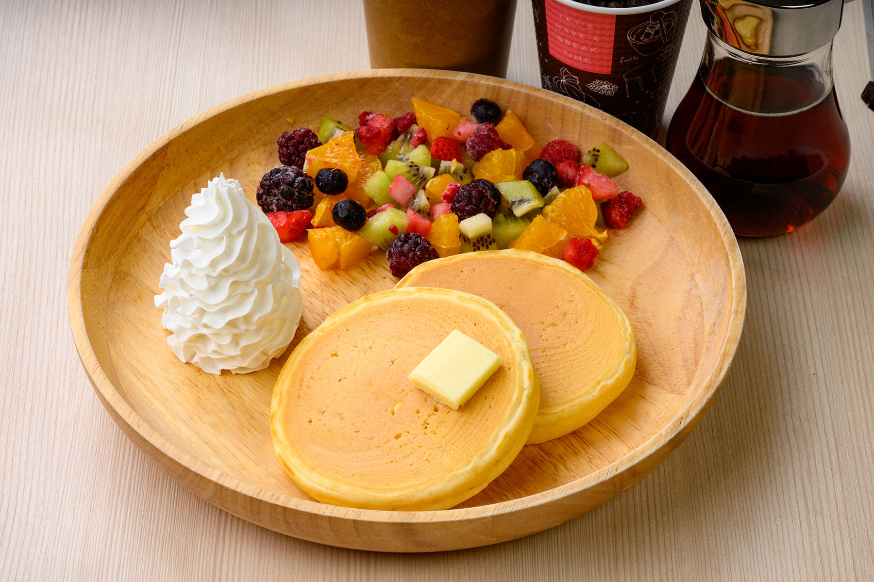 Bun Bun Pancake Shop Dessert Plate 1,000yen