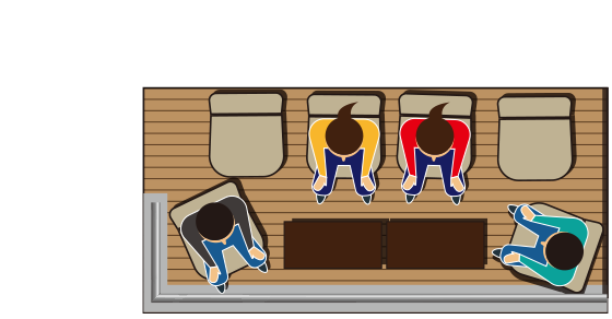 M Wide / 4–6 People