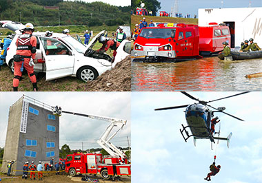 Mie Prefecture Comprehensive Disaster Prevention DAY - Joint Training of the Emergency Firefighting Assistance Team Chubu Block -