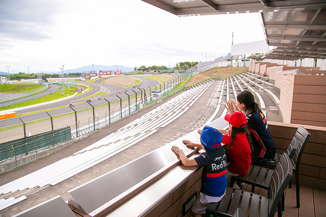 View from the seats