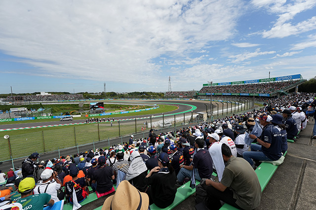 View from C Seat (towards Turn 2)