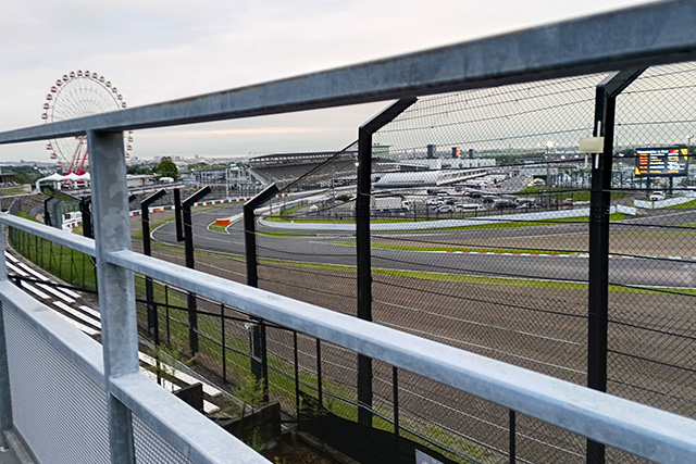 View from Q2 seats