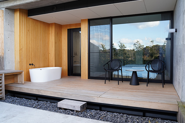 Terrace Twin Room with Open-Air Bath