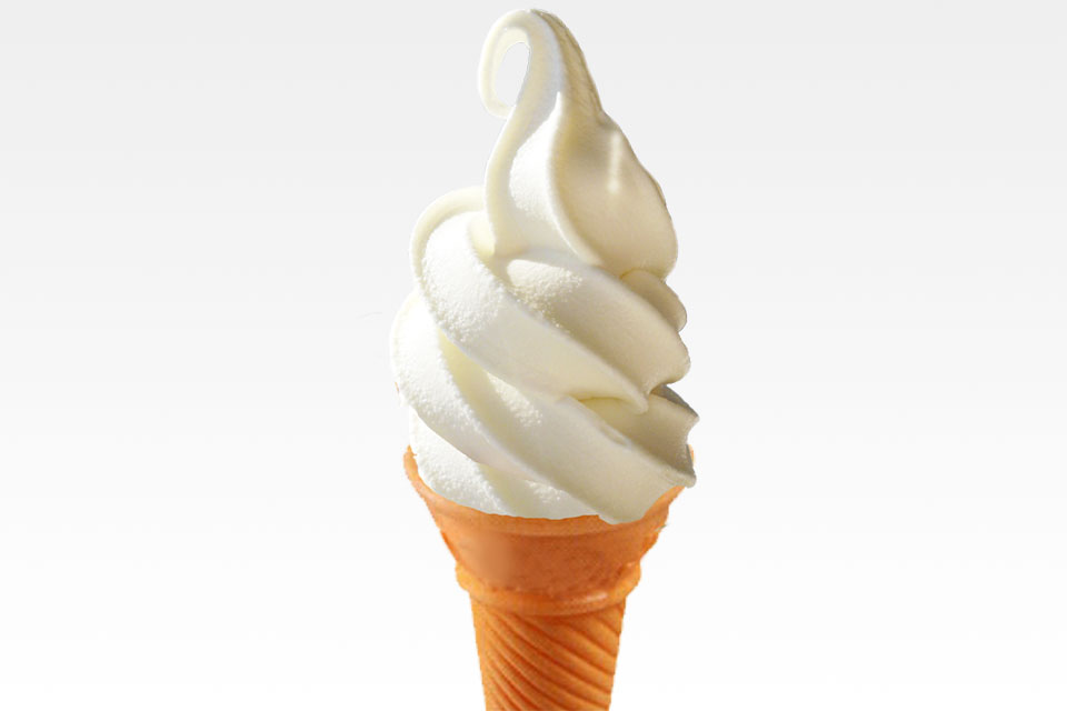 Rich Vanilla Soft Serve