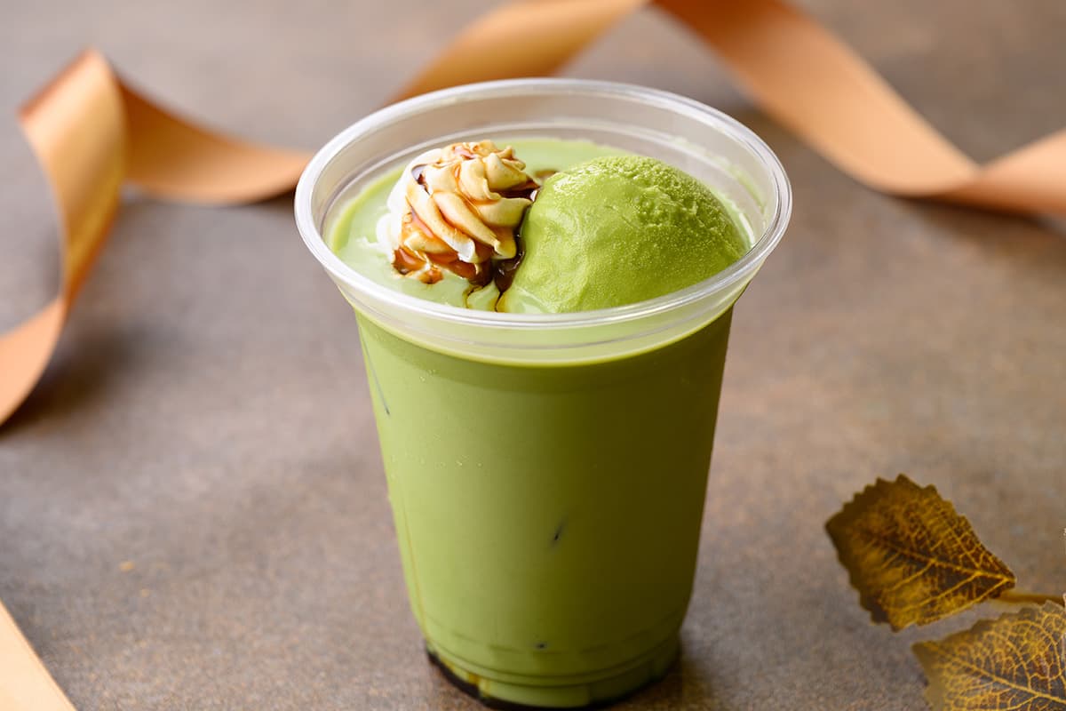 Brown Sugar Matcha Latte