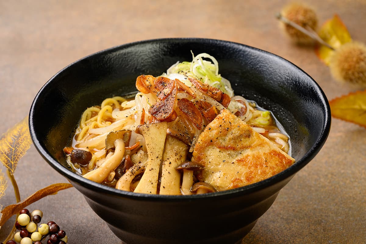 Stamina Mushroom Miso Ramen