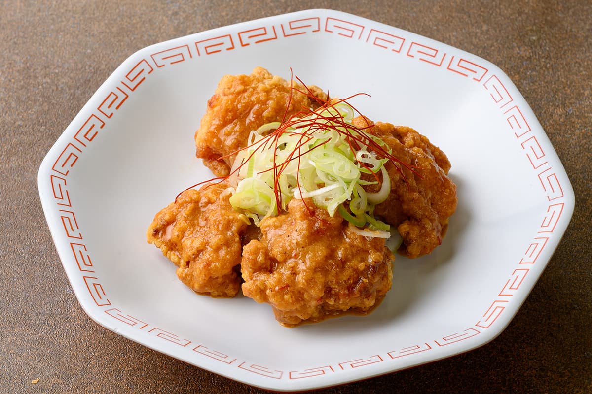 Sesame Garlic Sauce Fried Chicken
