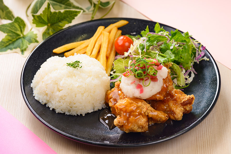 Crispy Fried Chicken with Plum Sauce Plate