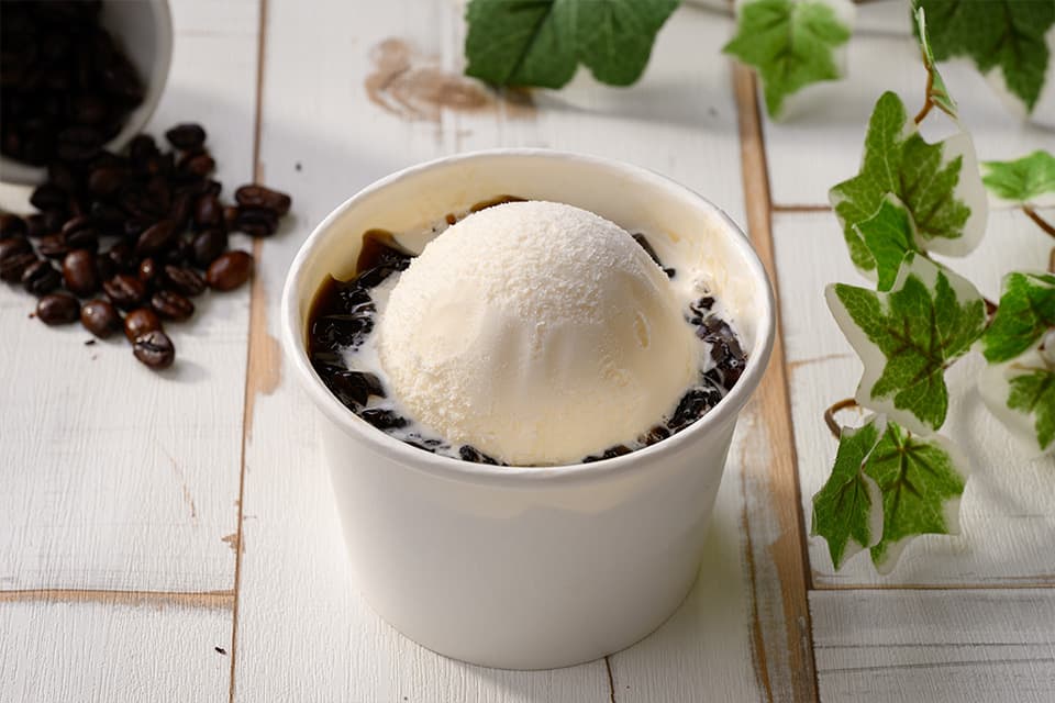 Coffee Jelly Ice Cream