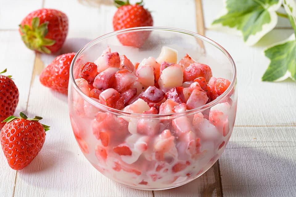 Chilled Strawberry Milk