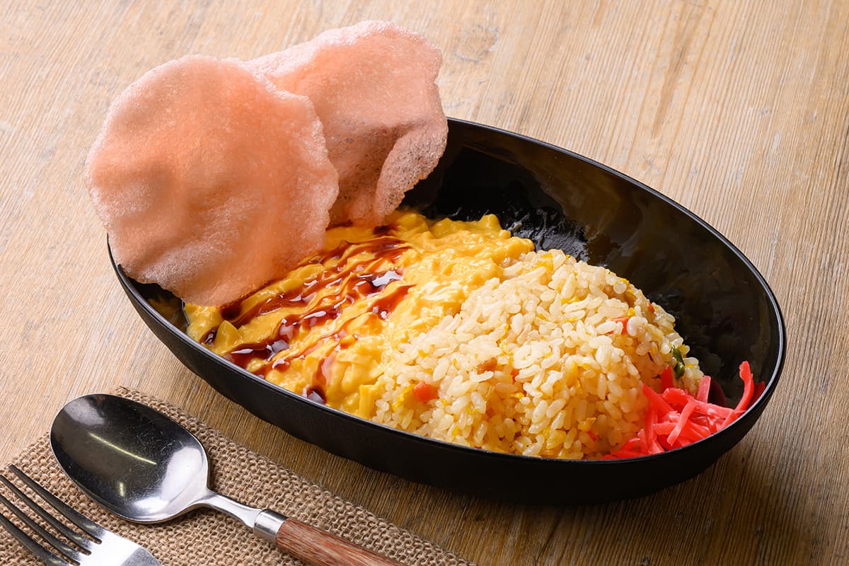 Fluffy Egg Fried Rice