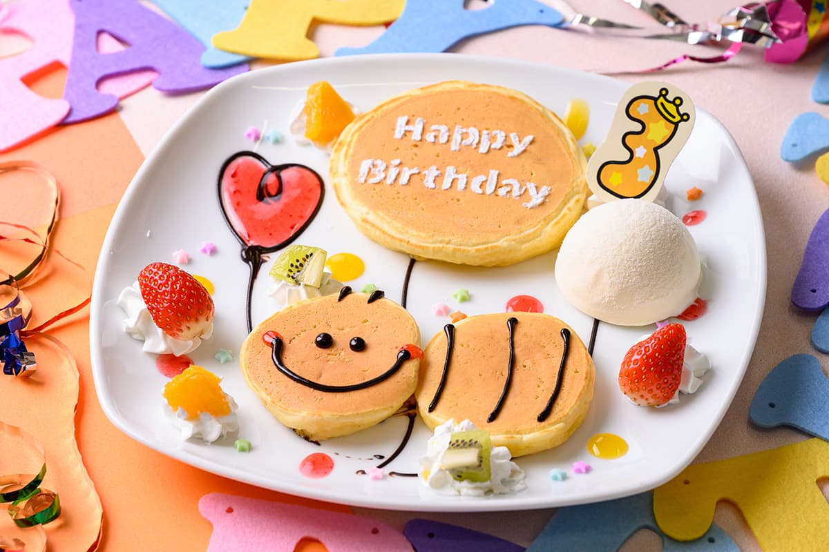 Bun Bun Birthday Pancake