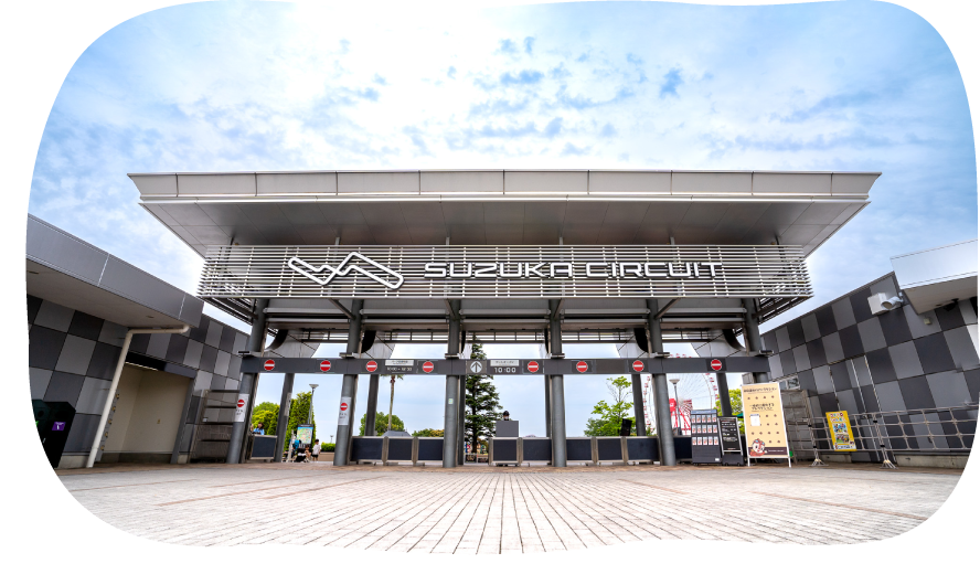 Arrival at SUZUKA CIRCUIT