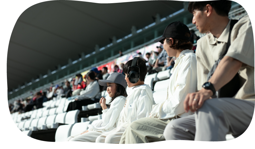 Finally, your first race viewing!