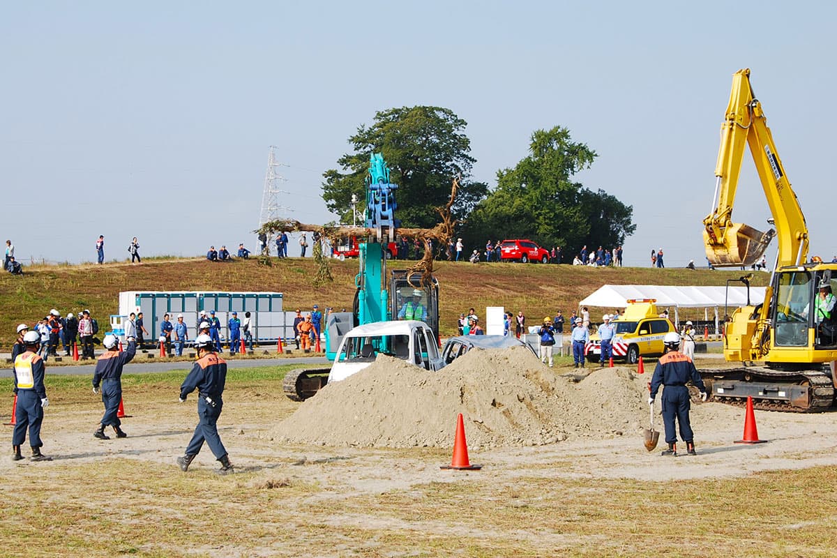 Disaster Rescue Training for Landslides