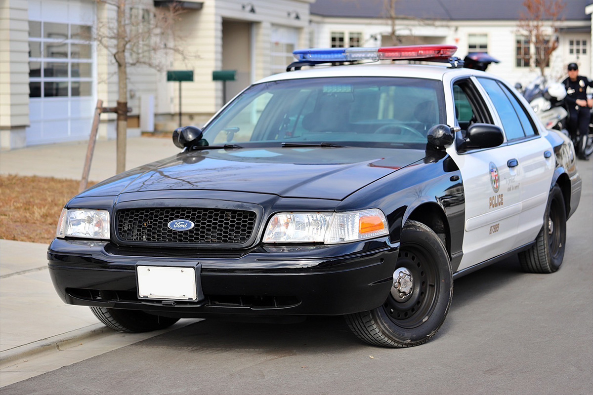 American Police Car