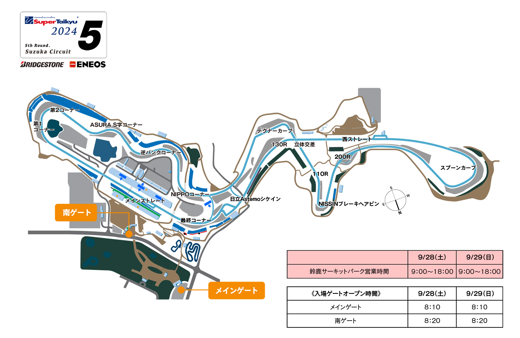 Gate Map