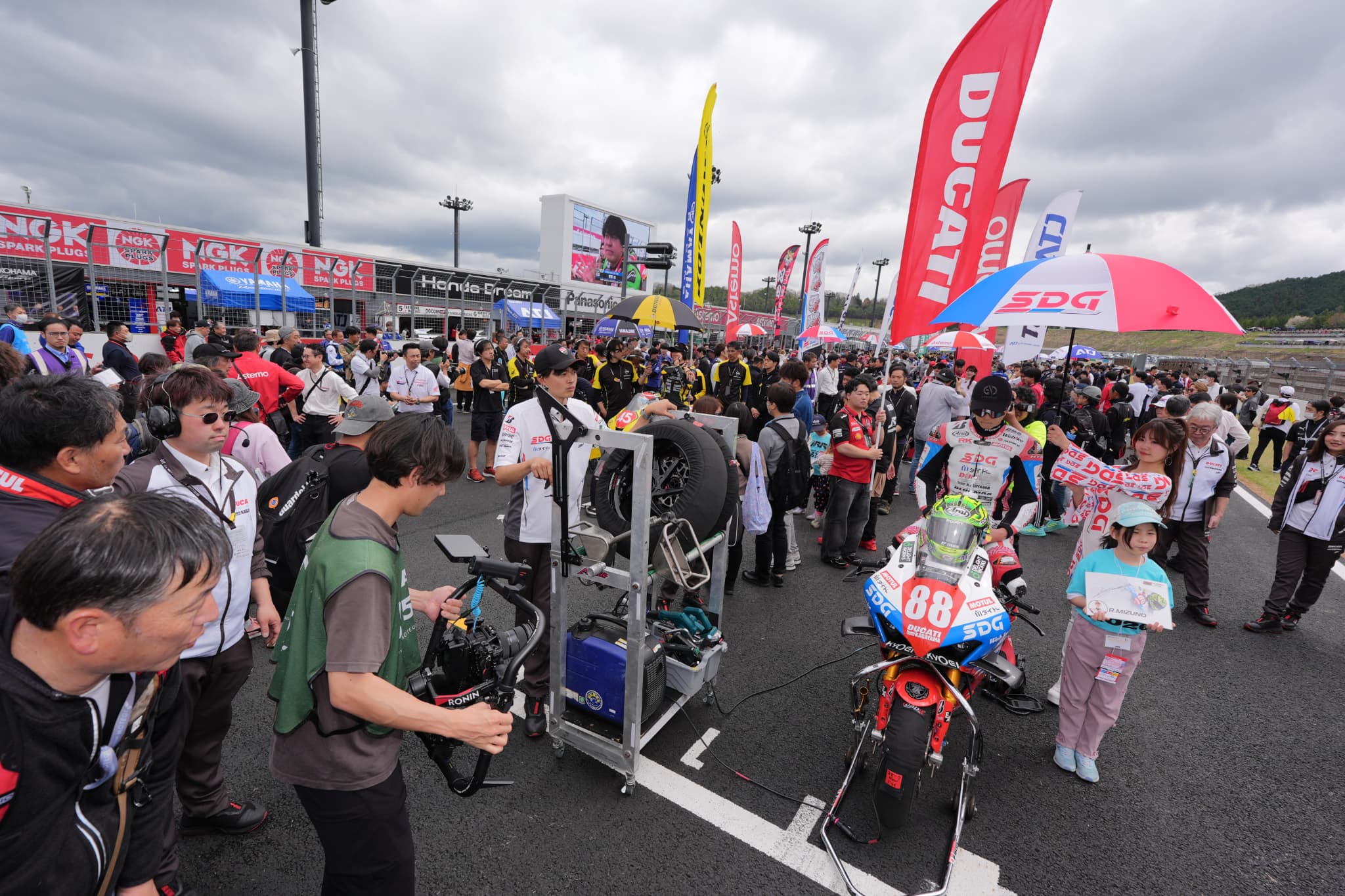 Scenes from Mobility Resort Motegi