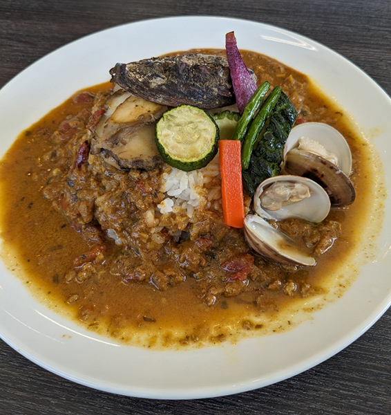 Mie Prefecture Clam and Abalone Curry