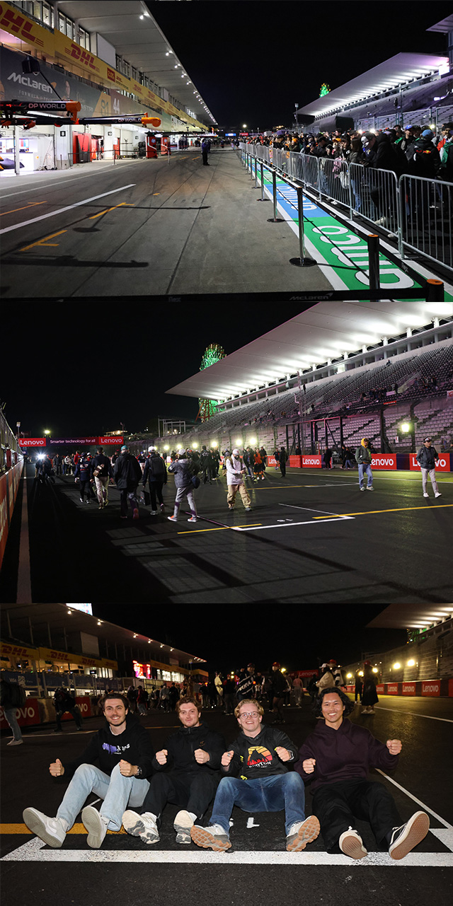 ノンストップ・ナイトピットレーンウォーク/ストレートウォーク