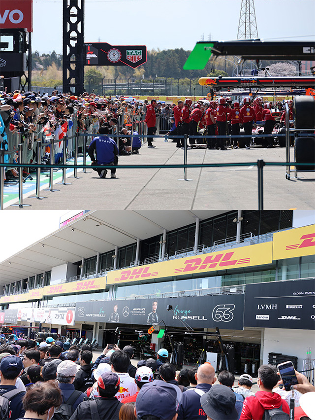 ノンストップ・ピットレーンウォーク