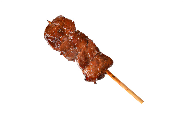 やきとり竜鳳「牛ステーキ串」