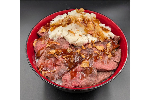 ココロ焦がれ「ハラミステーキ丼」
