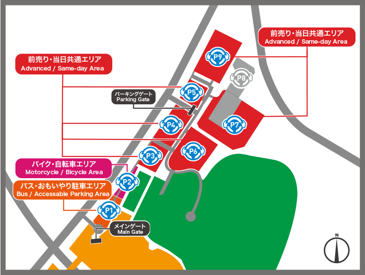 3月26日（木）限定前売駐車場