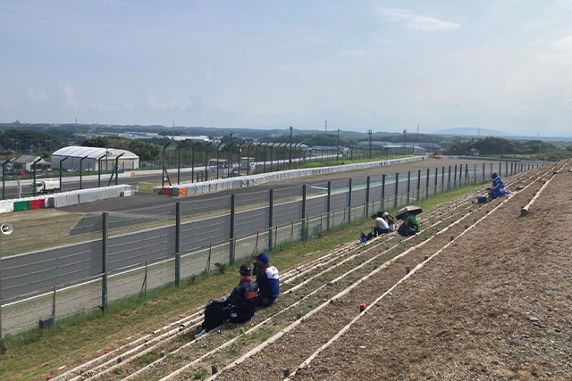 P席からのビュー