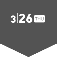 3/26（木）