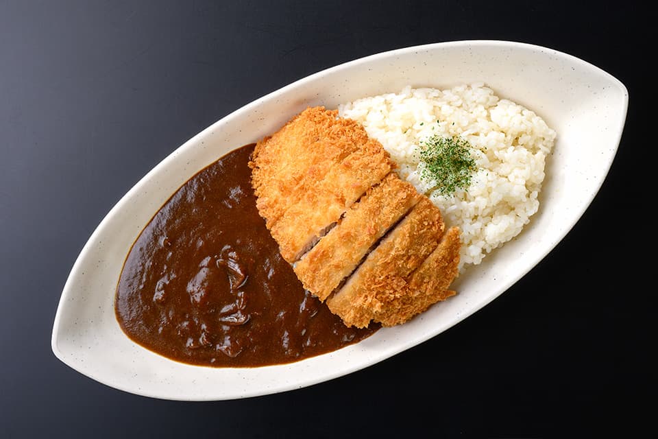 三元豚のロースカツカレー