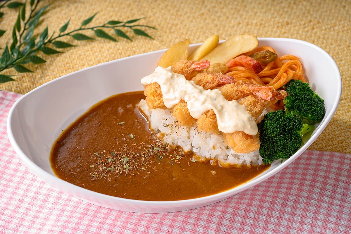 タルタルエビカリープレート