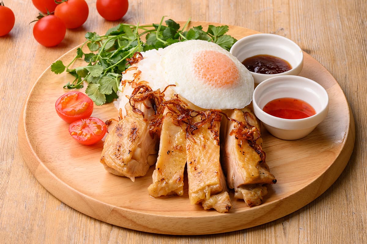 アジアンチキンライス