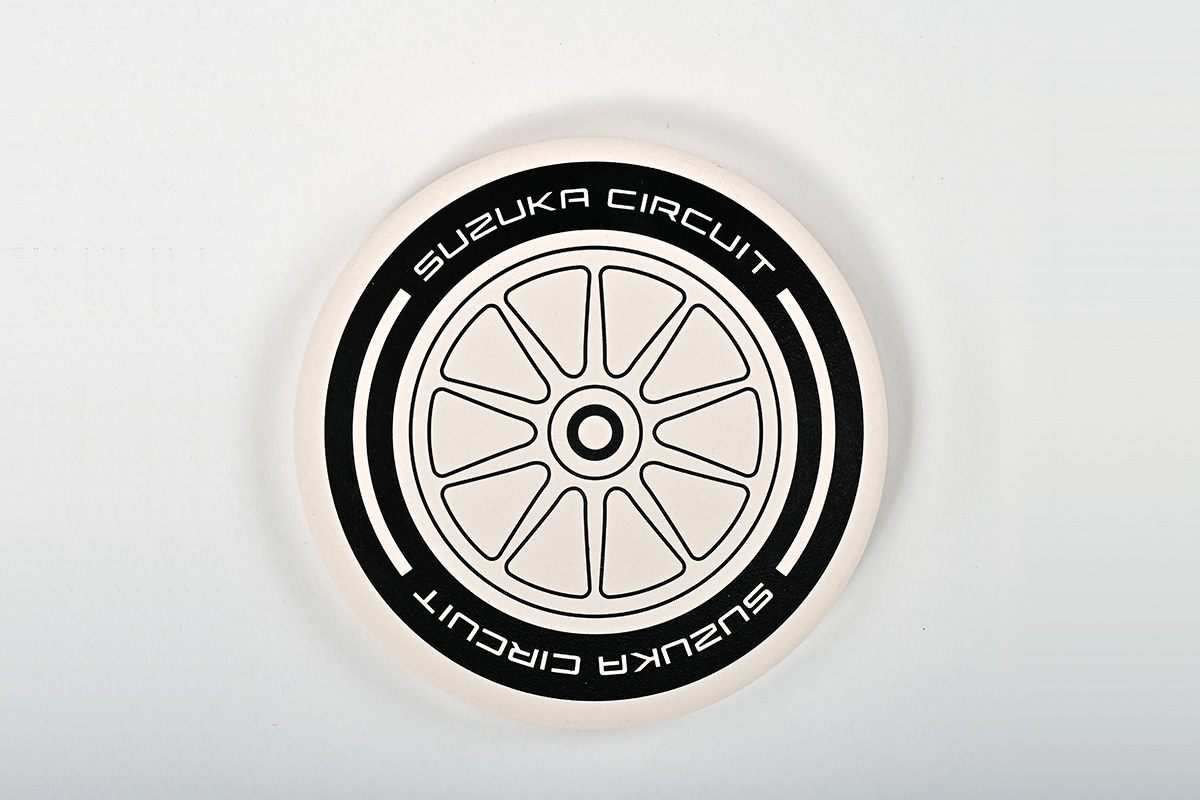 吸水コースター（タイヤ）