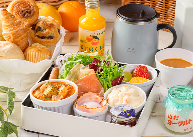 朝食・夕食ともにビュッフェ