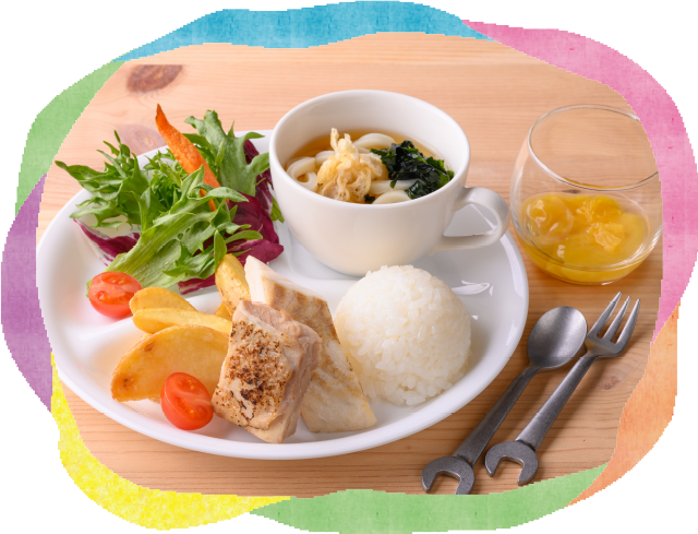 夕食ビュッフェ