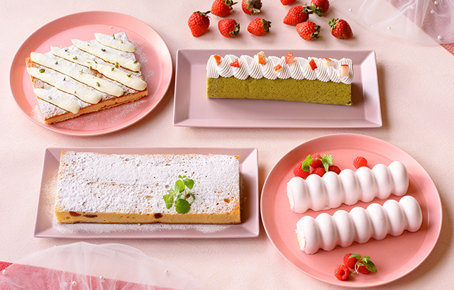 春のパティシェ特製デザート