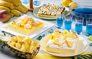 夏のパティシェ特製デザート