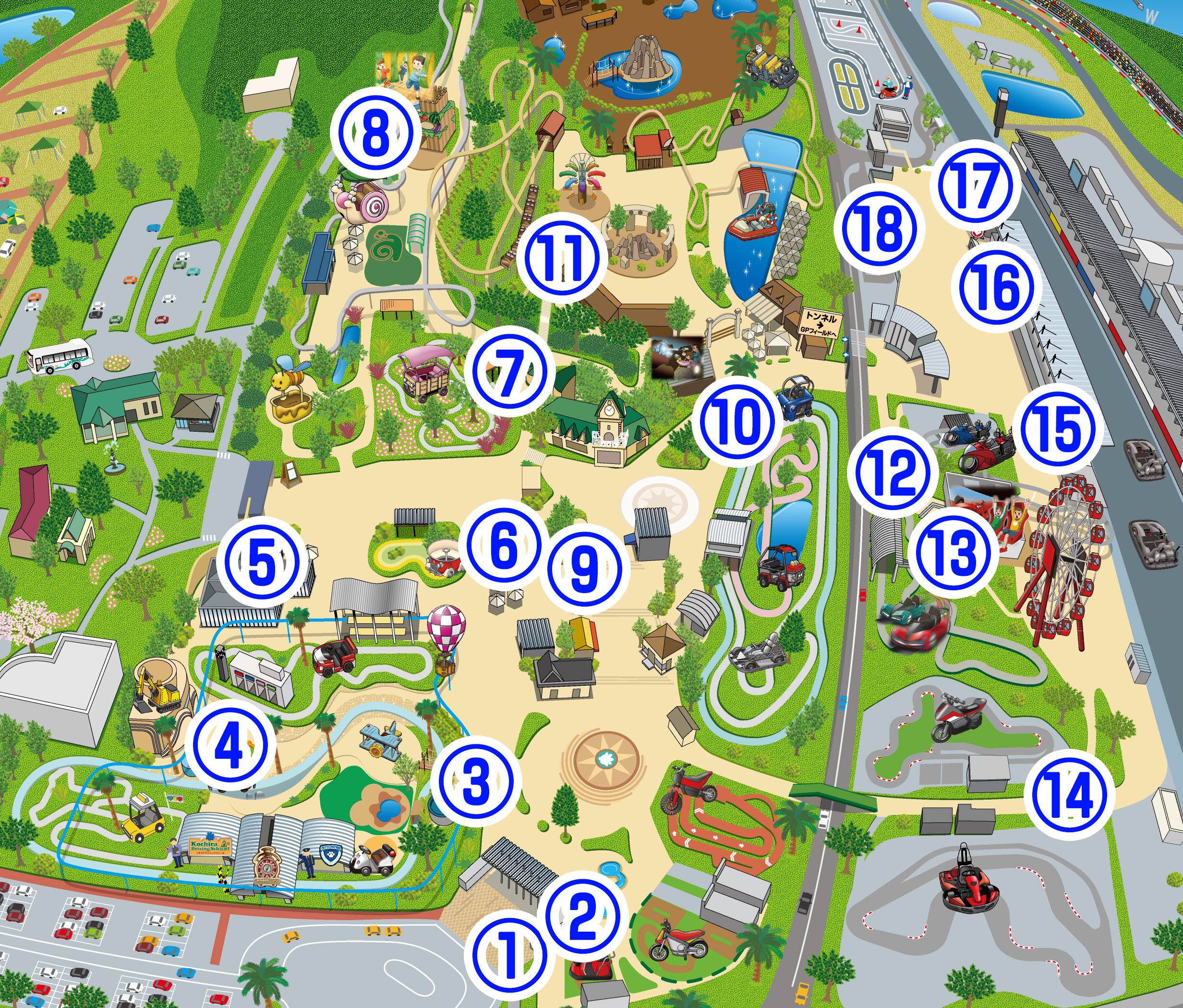 マップ オムツ交換台のあるトイレ