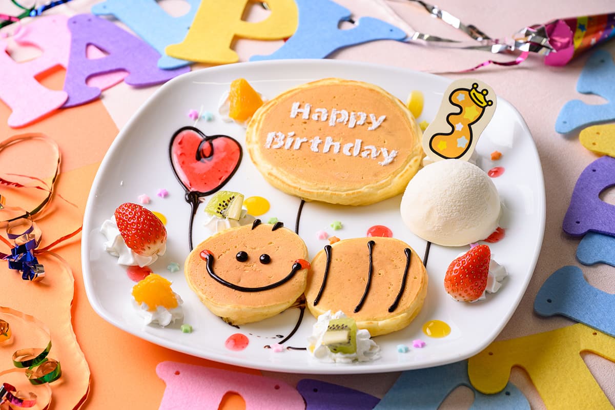 レストランでお祝い