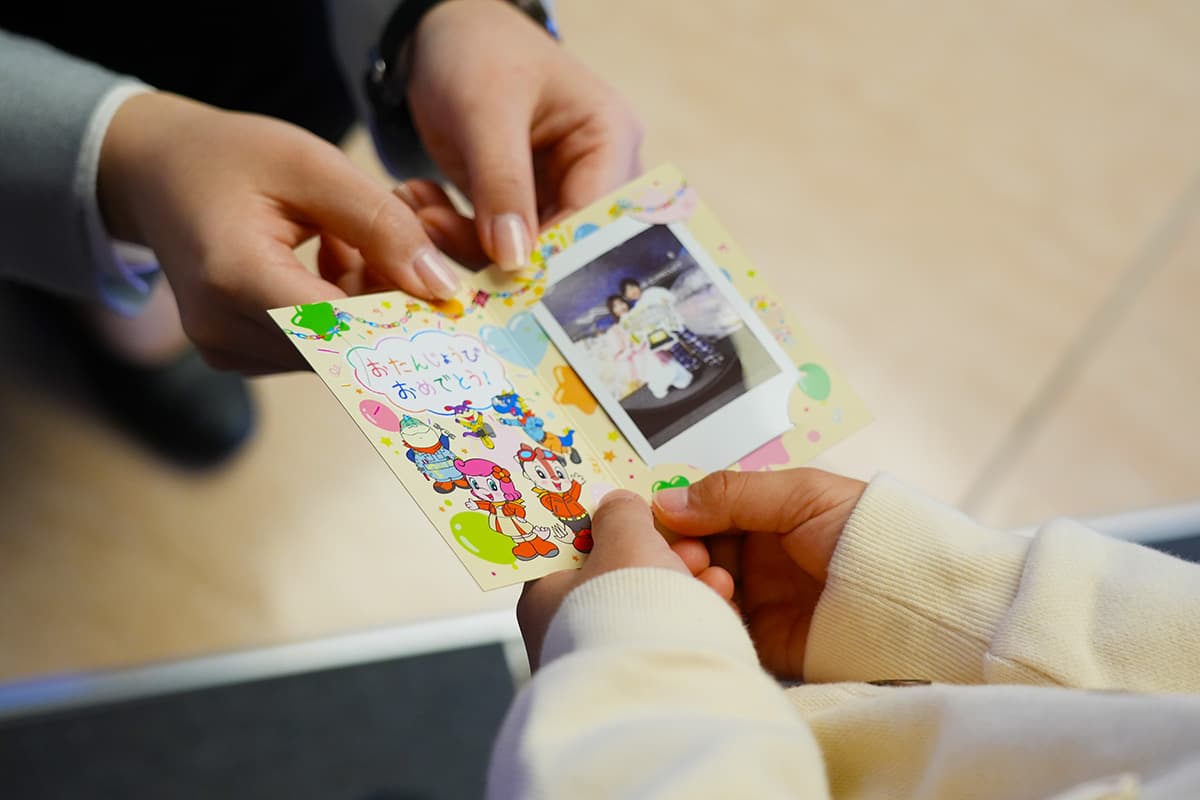 ホテルでお祝い