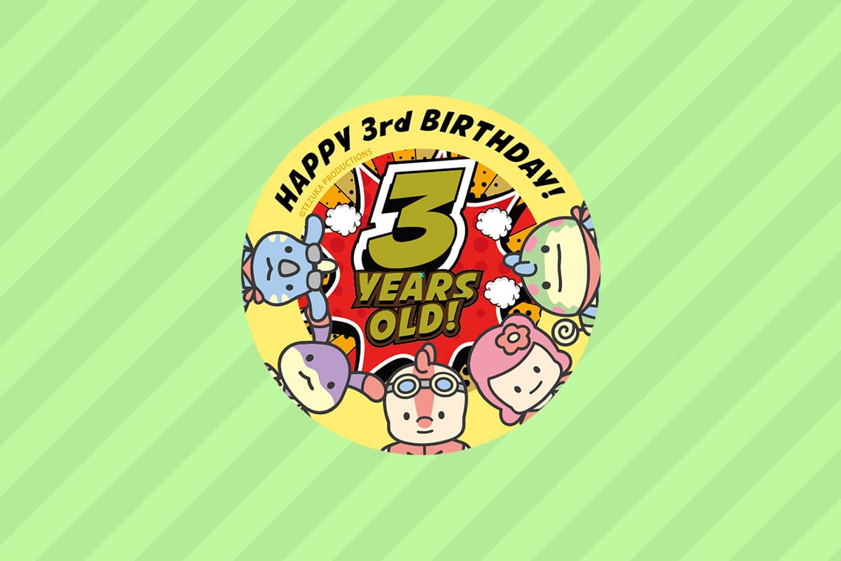 ショップでお祝い