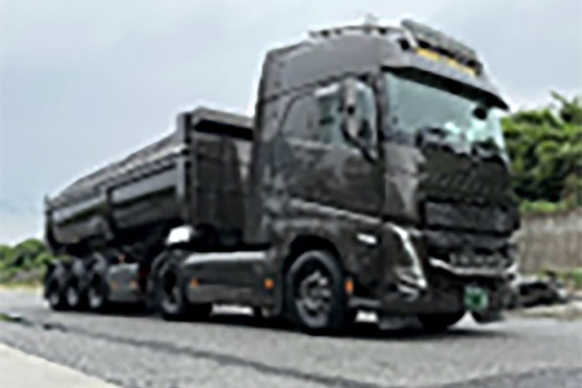 ボルボトレーラーヘッドケスボーラーダンプ